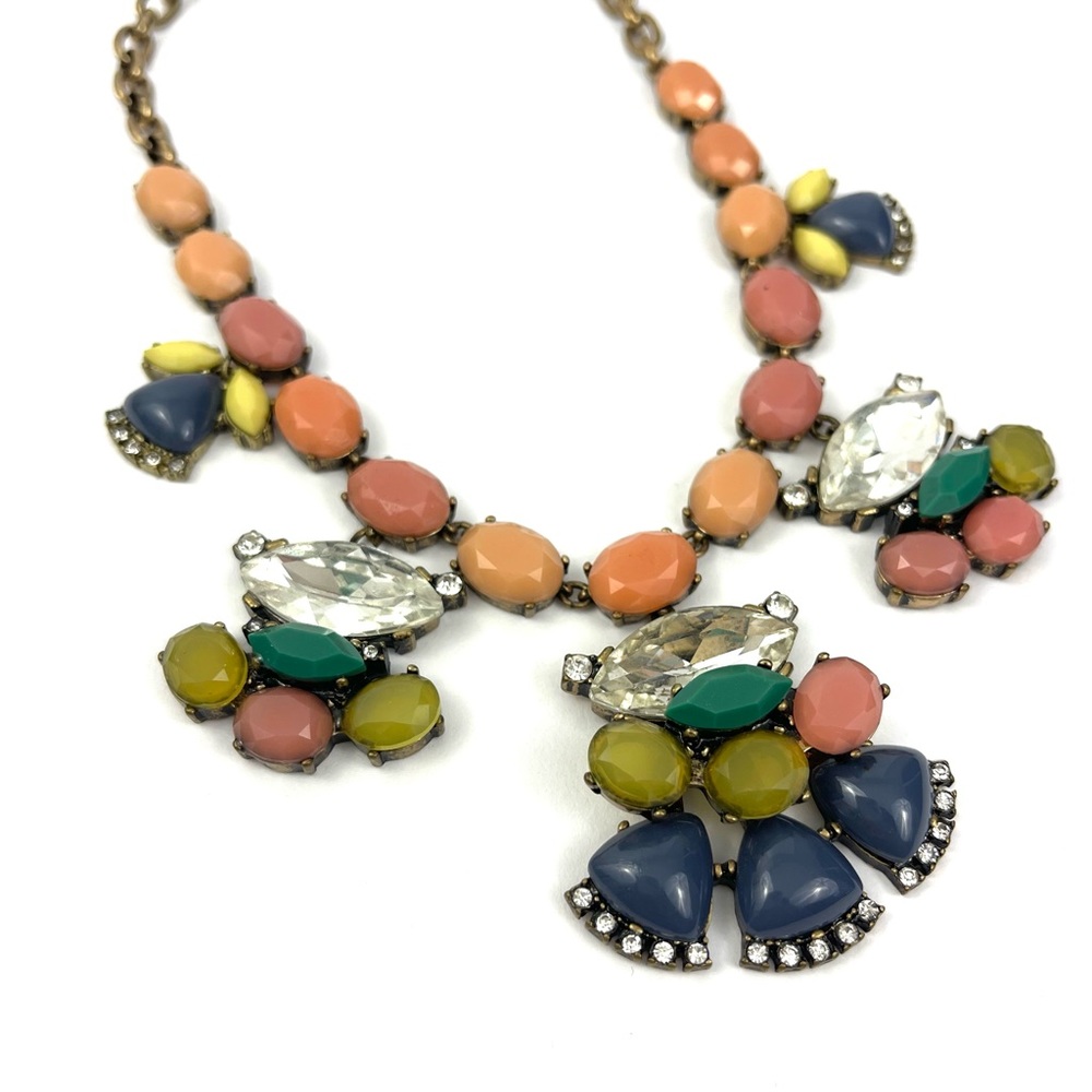J. Crew Multicolored Statement Necklace - image 2